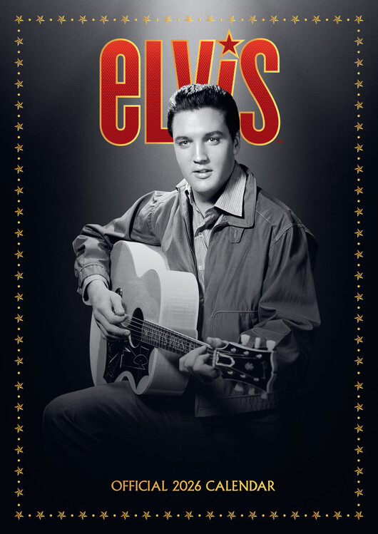 Naptár 2027 Elvis