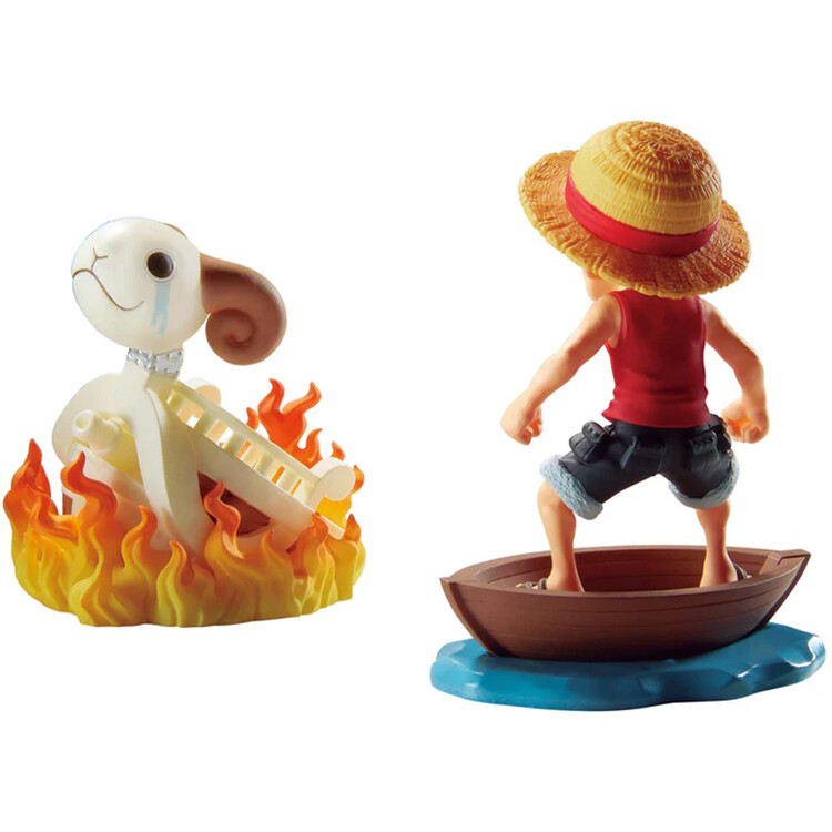 Figur One Piece -  Monkey D. Luffy & Going Merry