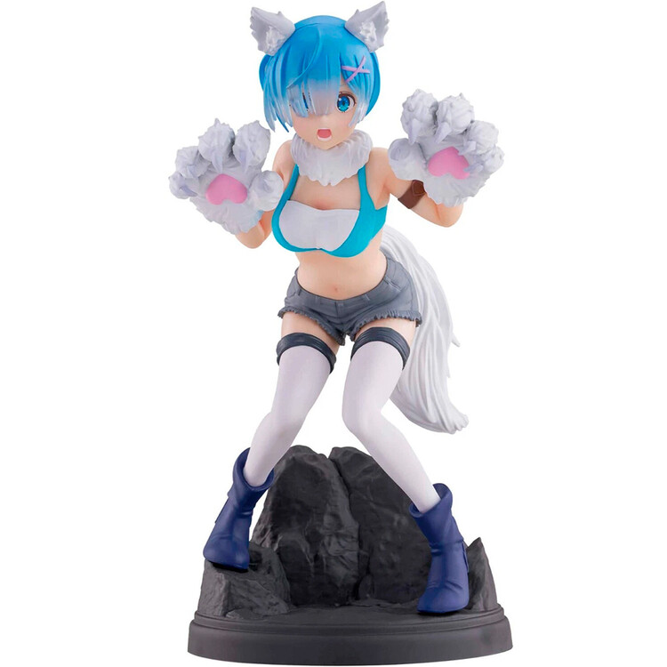 Levně Figurka Re: Zero - Starting Life in Another World - Monster Motions - Rem, 25 cm