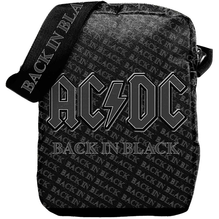 Borsa ACDC - Back In Black | Stampa fluorescente