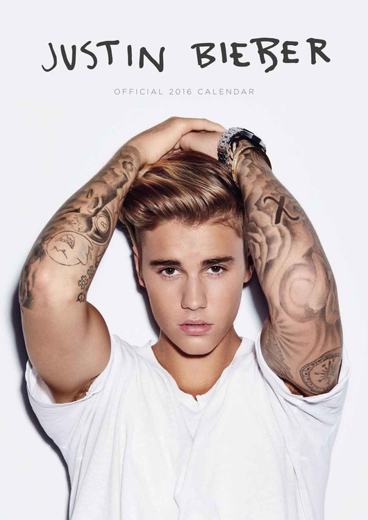 Naptár 2027 Justin Bieber