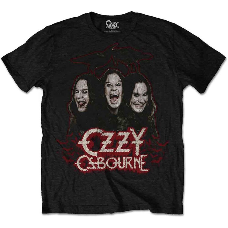 T-Shirt Ozzy Osbourne - Crows & Bars