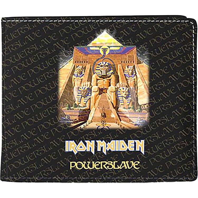 Levně Peněženka Iron Maiden - Powerslave, 10 x 11 x 1 cm