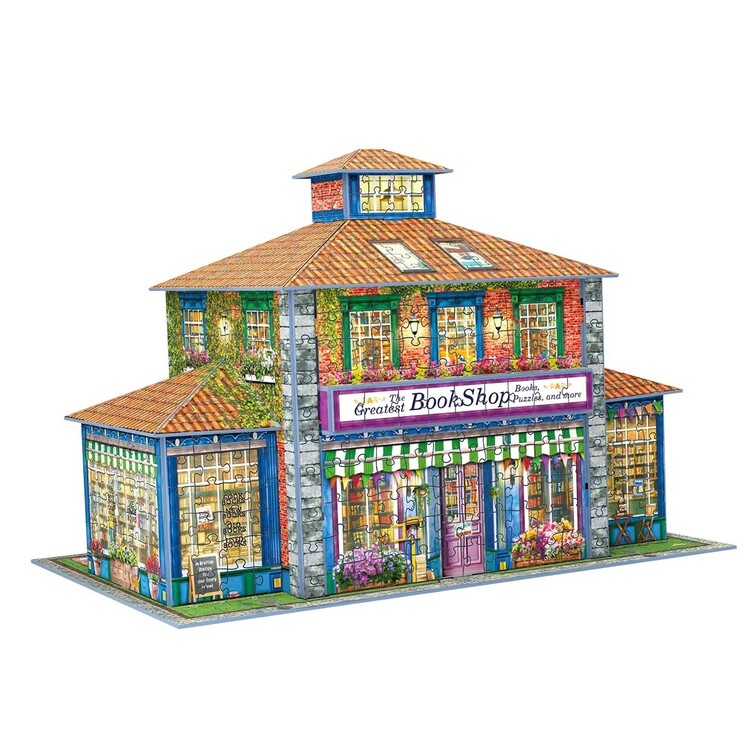 Puzzle 3D Bookstore