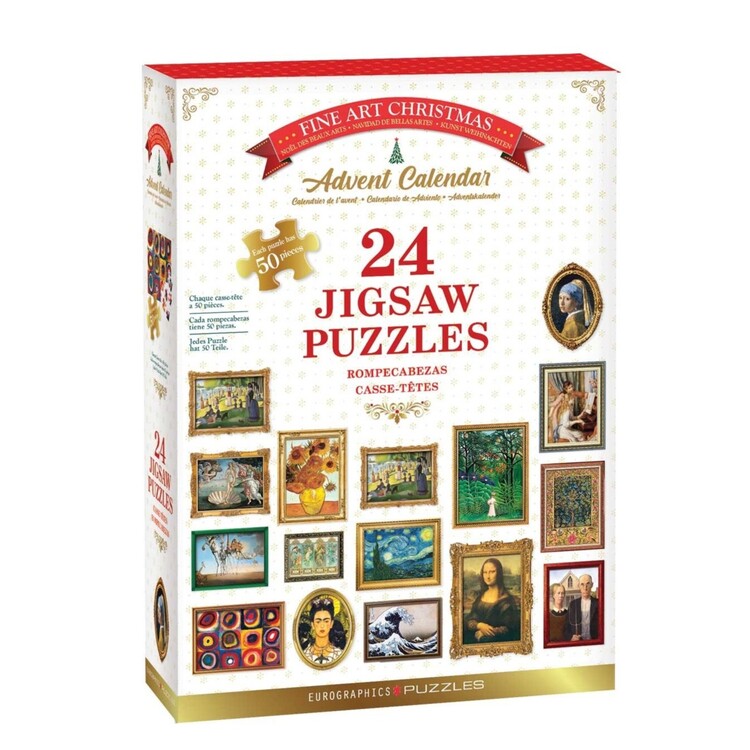 Puzzle Adventskalender Masterpieces