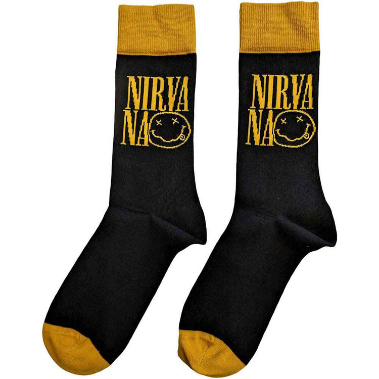 Chaussettes et collants Nirvana - Logo Stacked