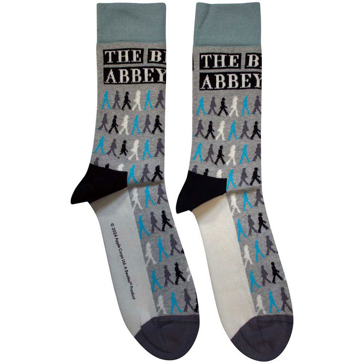 Ponožky The Beatles - Abbey Road Colours Crossing Repeat, EU 36 - 40 (UK 4 - 7; US 4,5 - 7,5)