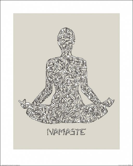 Kunstdruck Louise Tate - Namaste