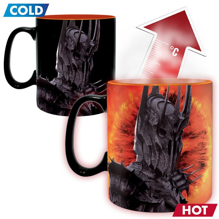 Měnící hrnek Lord of the Rings - Sauron, 0,46 l