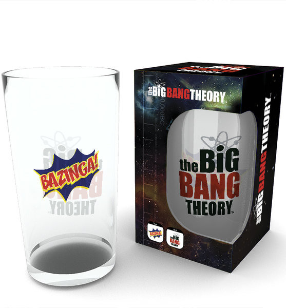 Bicchiere The Big Bang Theory - Bazinga