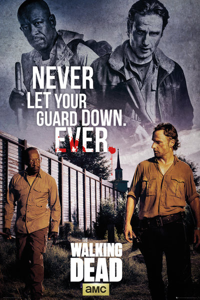 Poster The Walking Dead - Rick and Morgan
