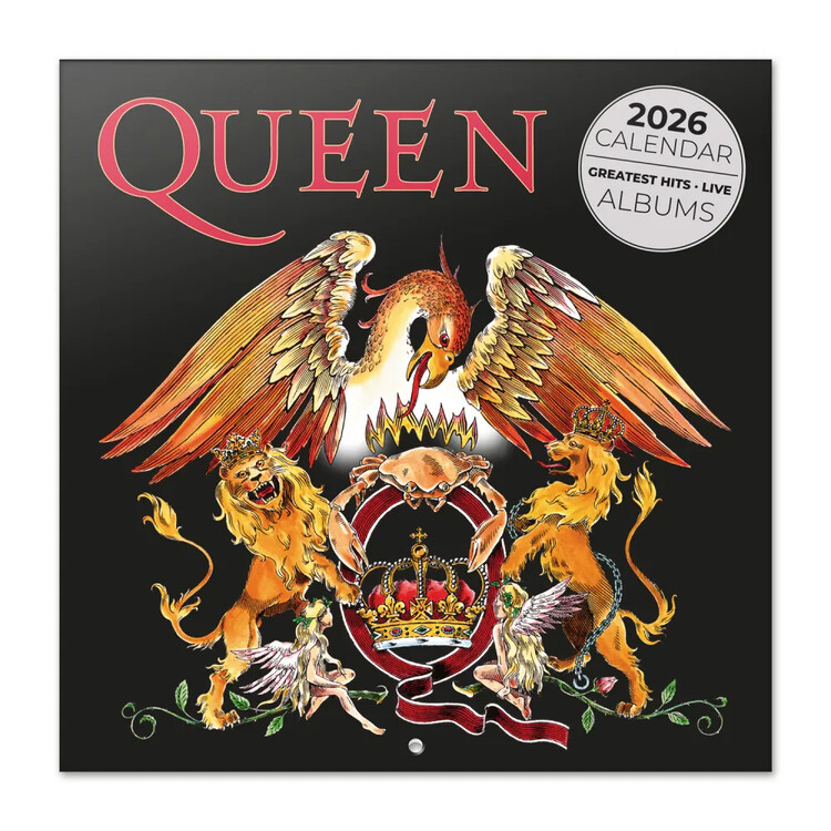 Calendario 2027 Queen