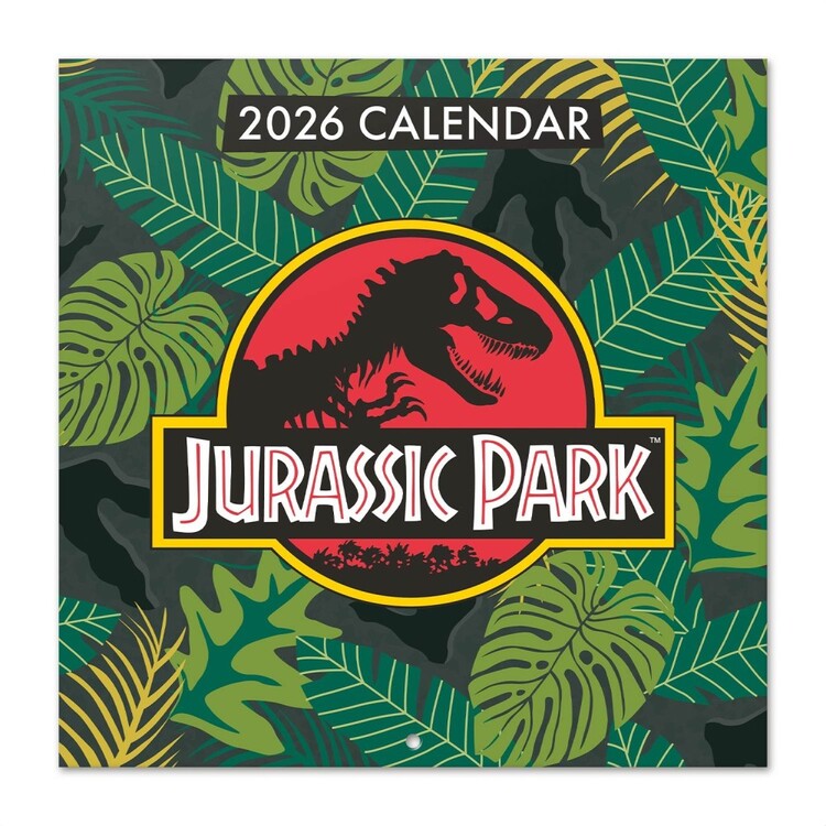 Kalender 2027 Jurassic Park