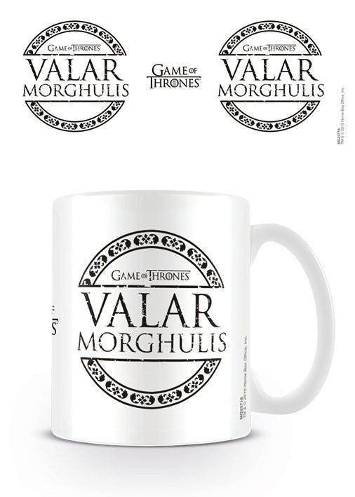 Tazza Il Trono di Spade - Valar Morghulis