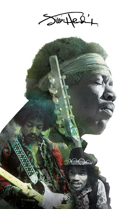 Poster Jimi Hendrix - Double Exposure