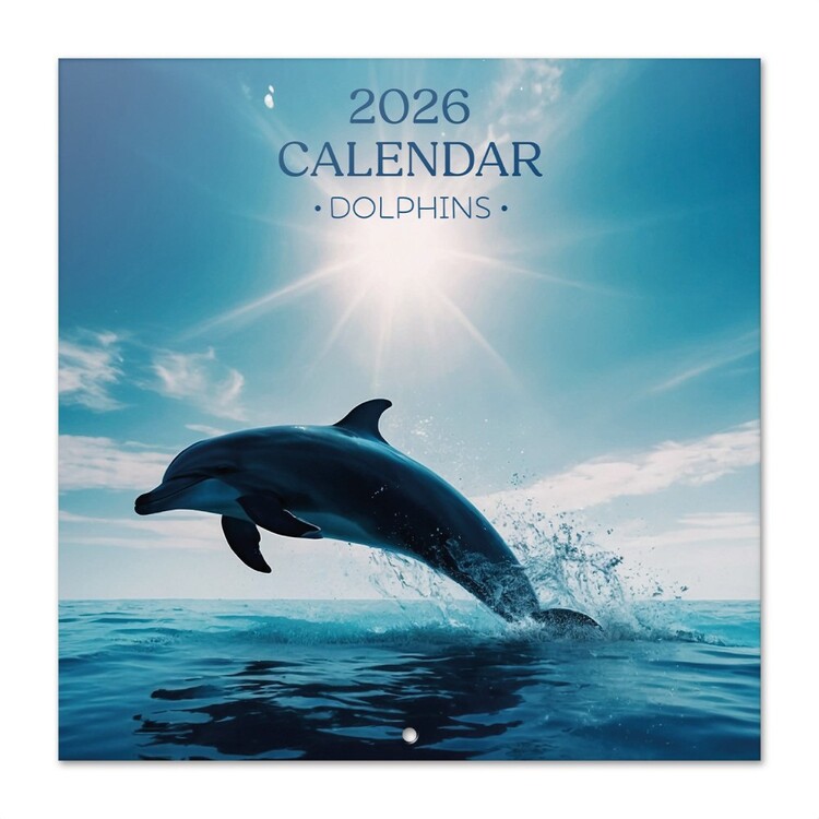 Naptár 2027 Doplhins