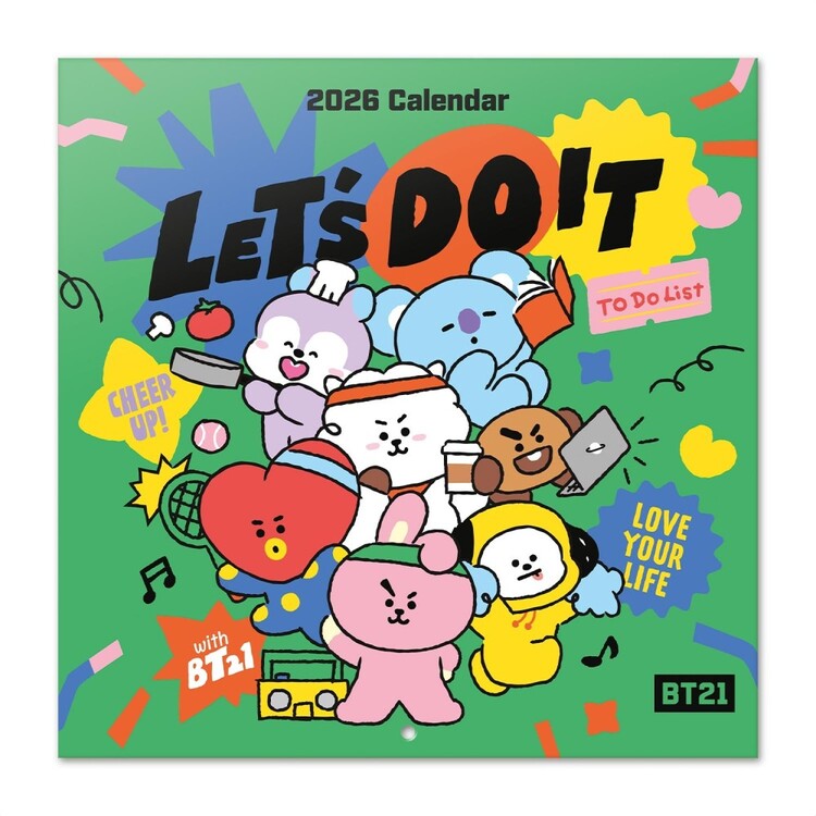 Naptár 2027 BT21