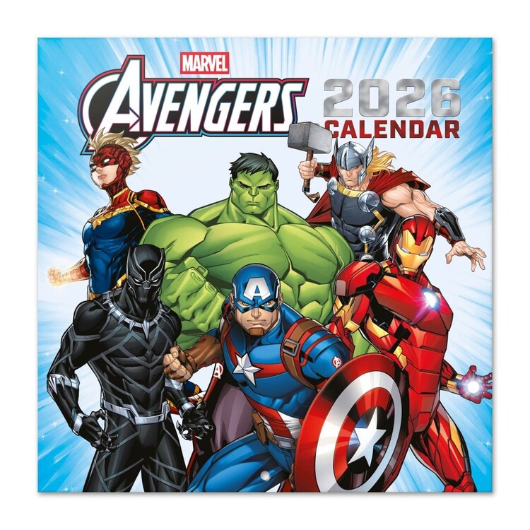 Naptár 2027 Avengers