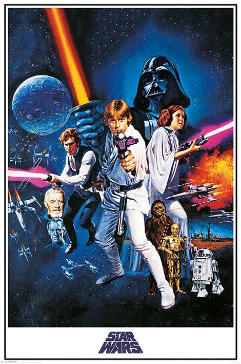 Plakát, Obraz - Star Wars, 61x91.5 cm
