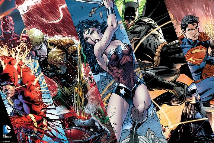 Plakát Justice League - Heroes