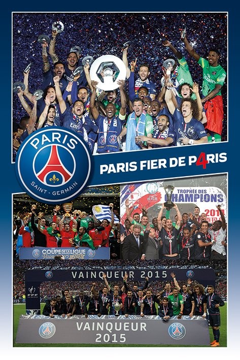 Poster Paris Saint-Germain FC - Celebration