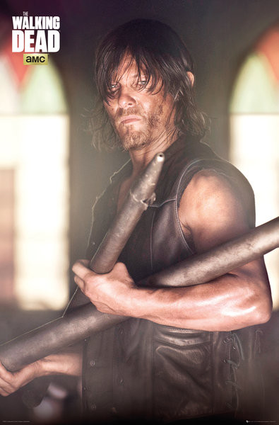 Poster The Walking Dead - Daryl Faith Portrait