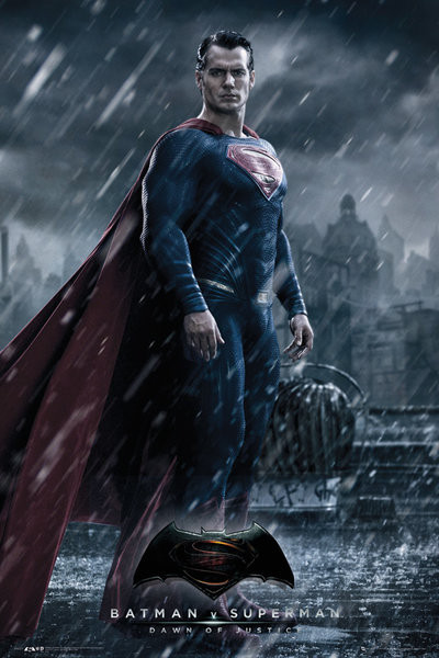 Plakát Batman vs. Superman: Úsvit spravedlnosti - Superman