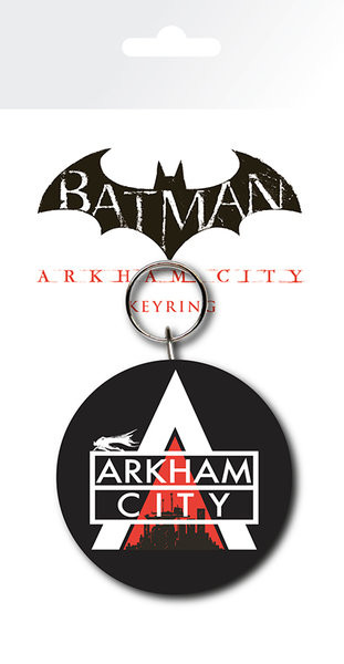 Portachiavi Batman Arkham City - Logo