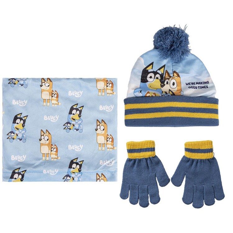 Winter-Set Bluey