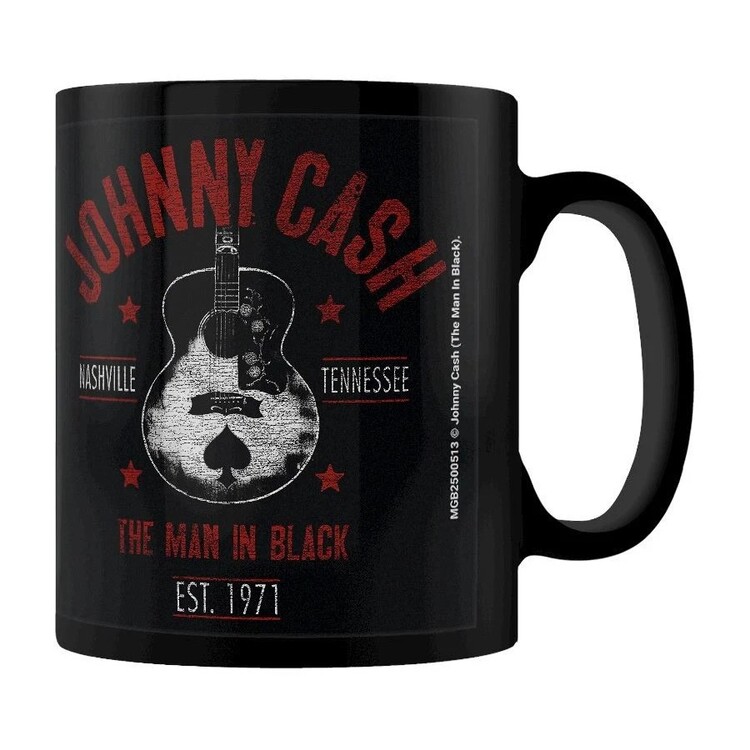Levně Hrnek Johnny Cash - The Man In Black, 0,315 l