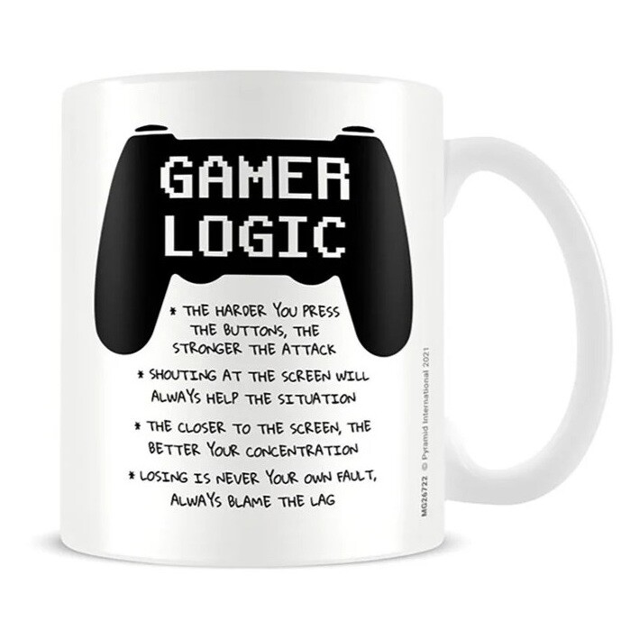 Levně Hrnek Gamer Logic, 0,315 l
