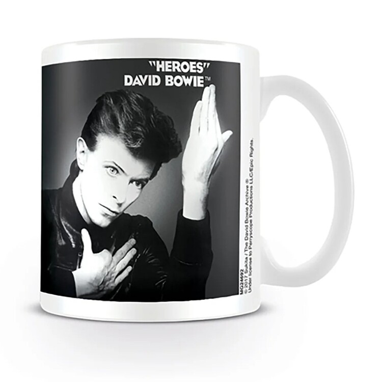 Levně Hrnek David Bowie - Heroes, 0,315 l