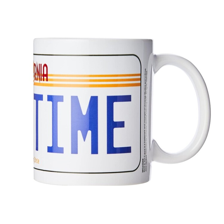 Tasse Back To The Future - License Plate