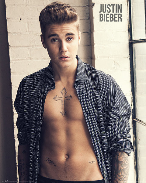 Plakát Justin Bieber - Shirt