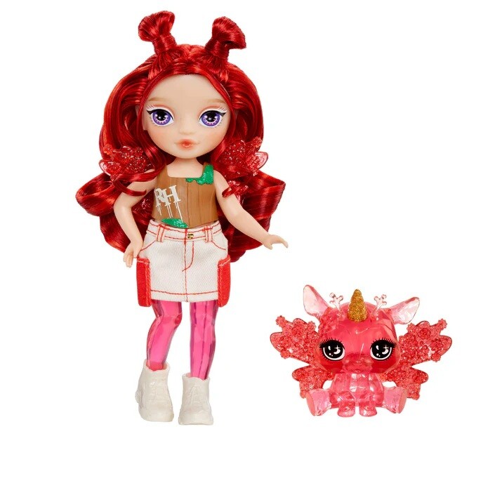 Levně Rainbow High - Little Rainbow Fantasy Fairies Doll - Apple