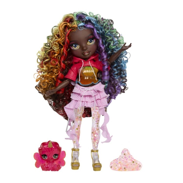 Levně Rainbow High - Rainbow Shimmers with Slime Fashion Doll - Iris