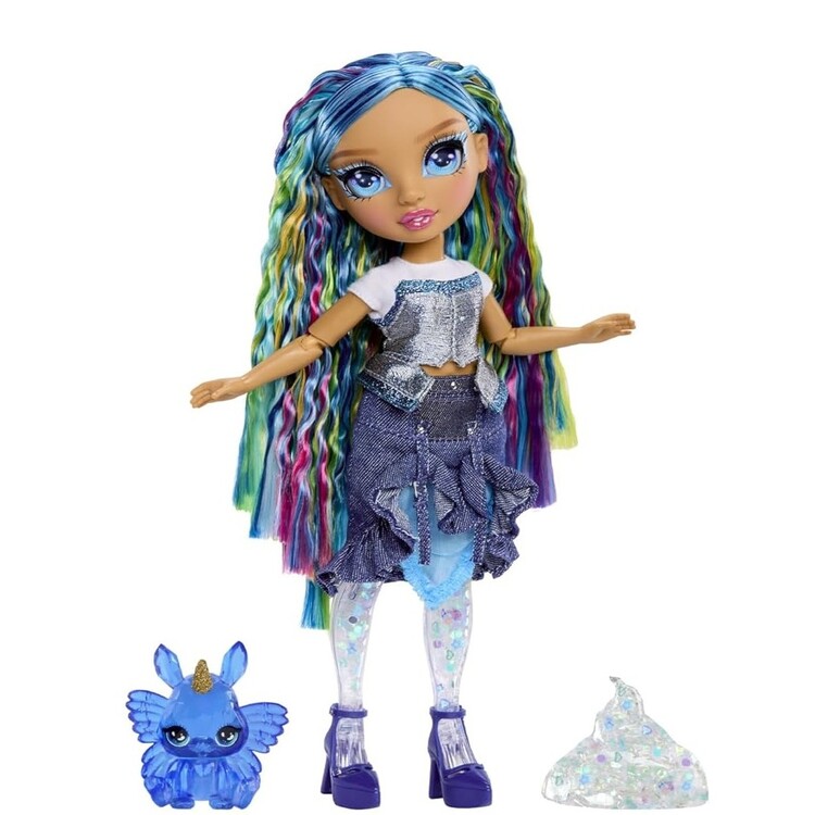Levně Rainbow High - Rainbow Shimmers with Slime Fashion Doll - Skyler