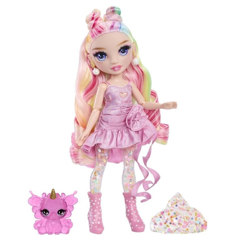 Levně Rainbow High - Rainbow Shimmers with Slime Fashion Doll - Bella