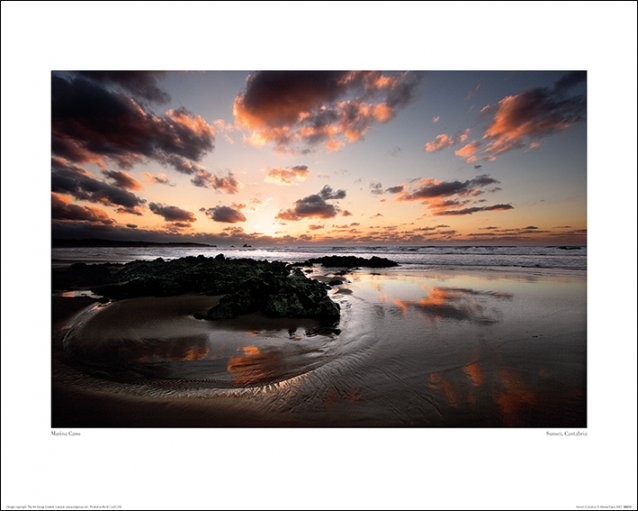 Kunstdruck Marina Cano - Sunset, Cantabria