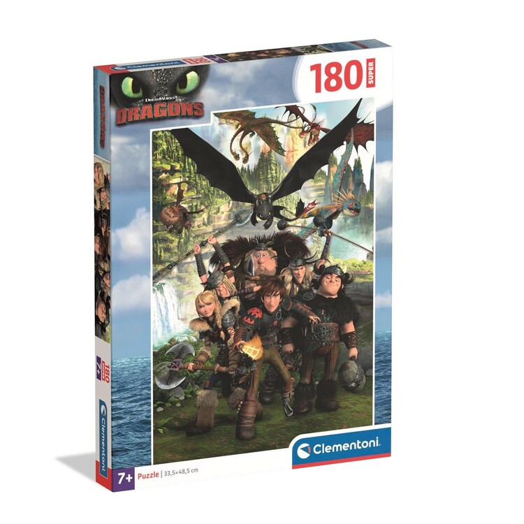 Puzzle How to Train Your Dragon, 180 ks