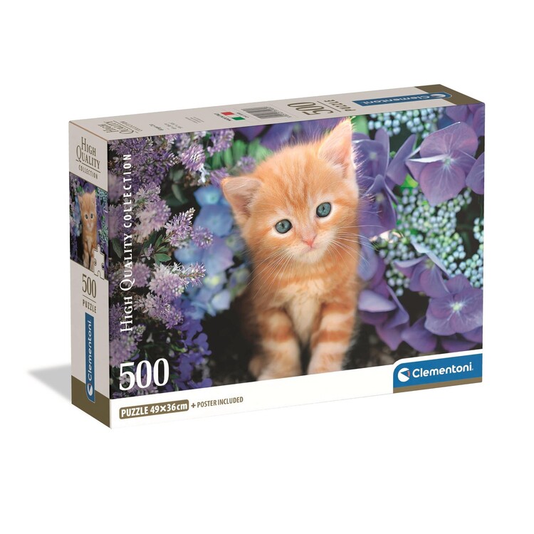 Levně Puzzle Ginger Cat, 500 ks