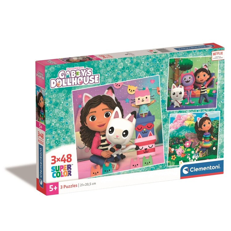 Levně Puzzle Gabby’s Dollhouse, 48 ks