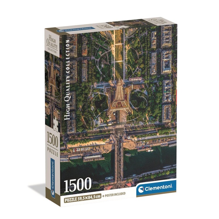 Puzzle Flying Over Paris, 1500 ks