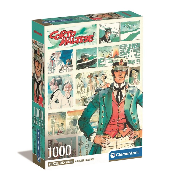 Levně Puzzle Corto Maltese, 1000 ks