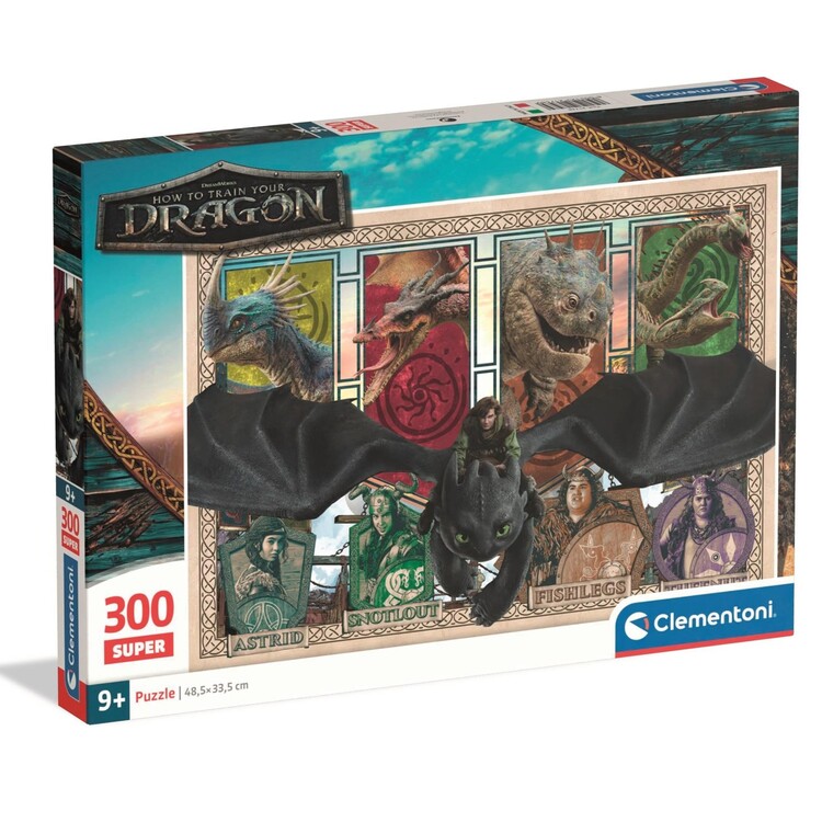 Levně Puzzle How to Train Your Dragon, 300 ks