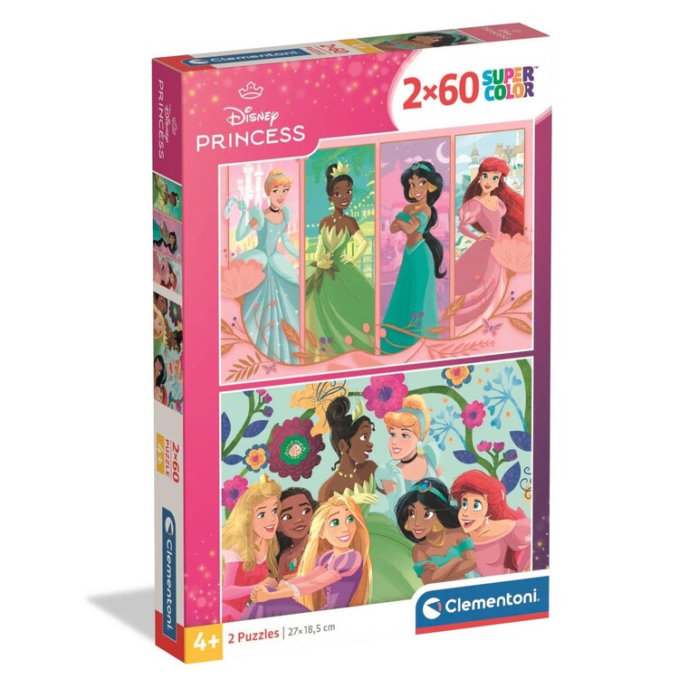 Levně Puzzle Disney - Princess, 60 ks
