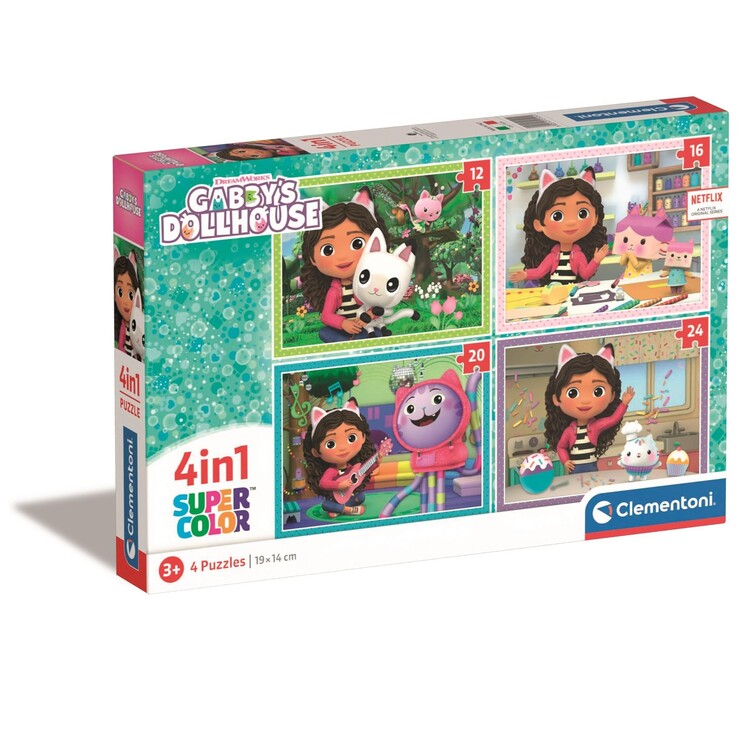 Levně Puzzle Gabby’s Dollhouse, 24 ks