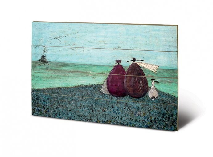Bild auf Holz Sam Toft - The Same as it Ever Was