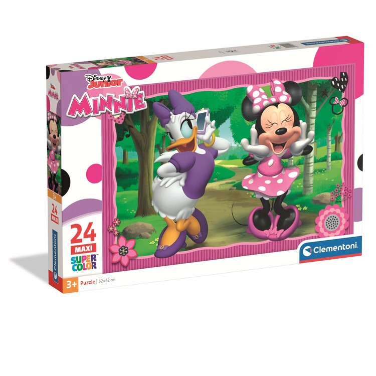 Levně Puzzle Minnie, 24 ks