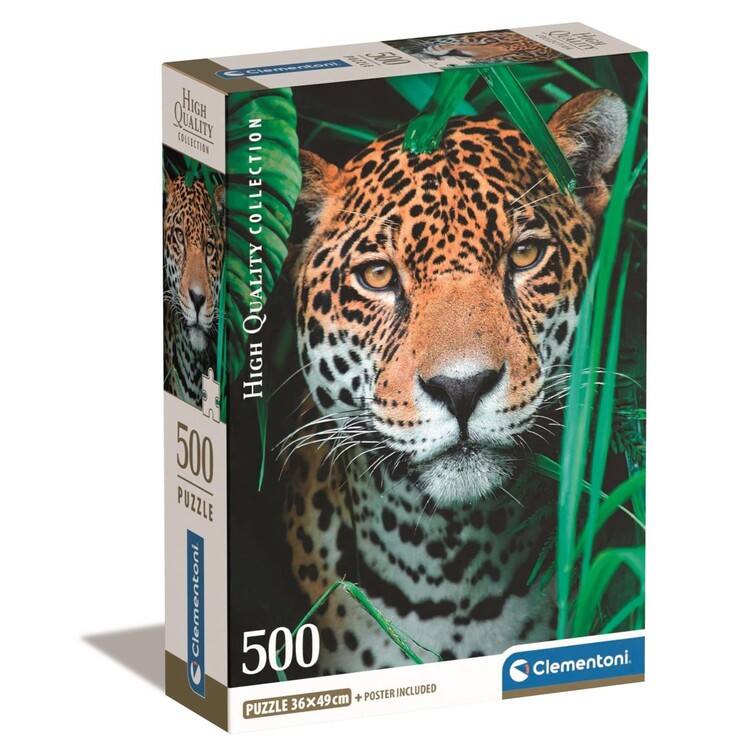 Levně Puzzle Jaguar in the Jungle, 500 ks